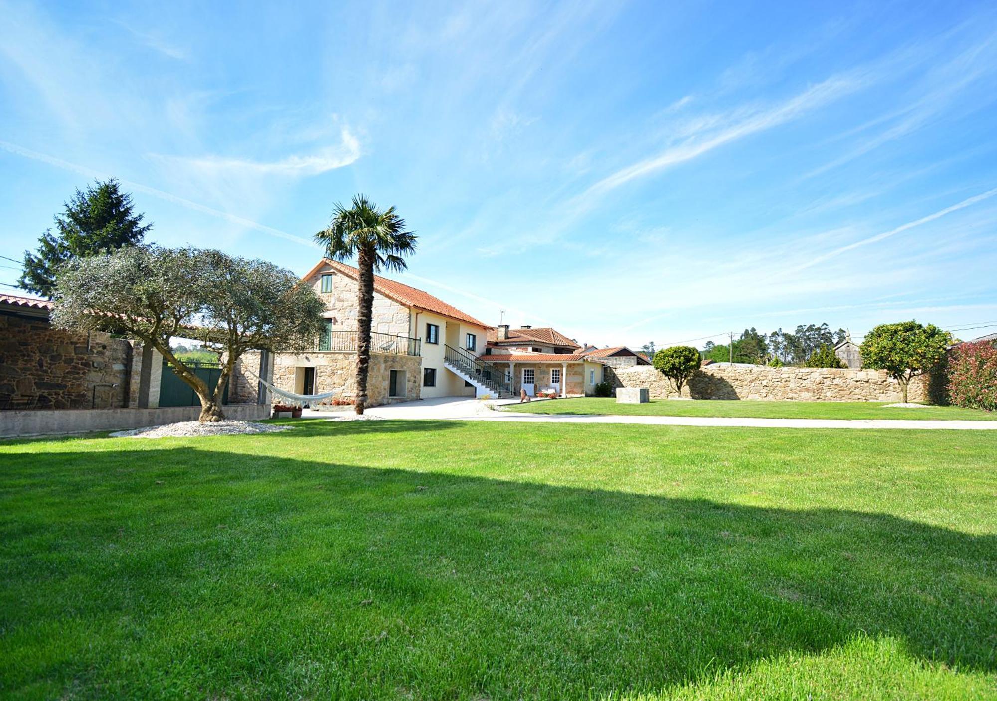 Casa con enorme jardín en Cambados Vila Exterior foto