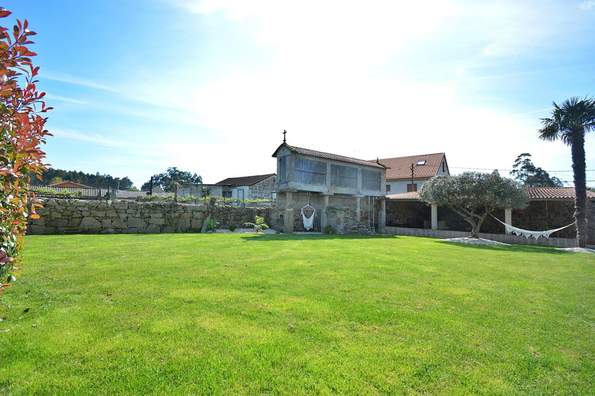 Casa con enorme jardín en Cambados Vila Exterior foto